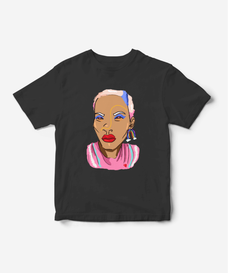 Uncle Chief's Pride Woman T-Shirt in Black Color