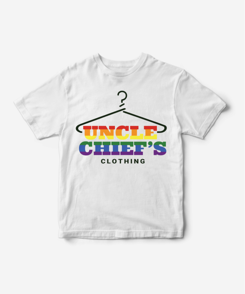 Uncle Chiefs Pride Logo T-Shirt